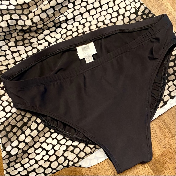 Magicsuit Tankini Halter 2 piece Swimsuit Size 8 in Grey/White/Black - Picture 8 of 13